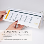 Zonen Putzplan 2026 für ein ganzes Jahr