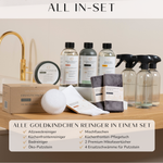 ALL IN Set - die besten Reiniger und Tücher in einem Set (Jahresvorrat)