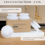 Ersatzschwämme für Öko Putzstein, 4er Set