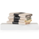 Premium XL Mikrofasertuch 4er-Set Creme / Bunt