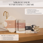 Mikrofaser Starterset creme (8-teilig)