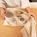 Mikrofaser Starterset creme (8-teilig)