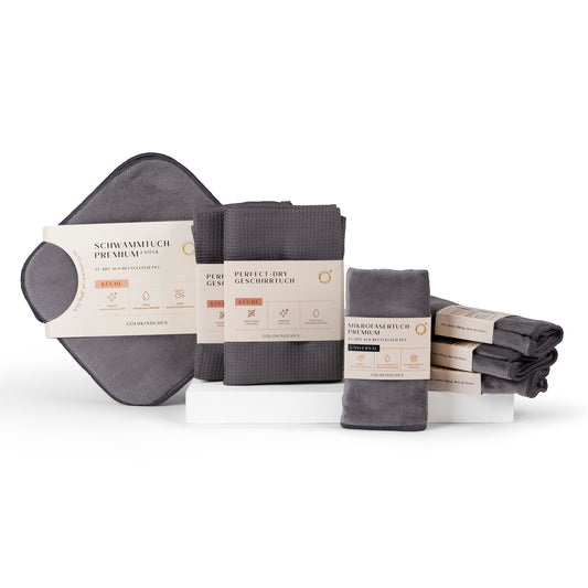 Mikrofaser Starterset grau