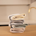 Premium Mikrofasertuch 4er-Set Creme / Bunt