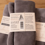 Premium Mikrofasertuch 4er-Set Grau / Grau