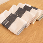 Premium XL Mikrofasertuch 4er-Set Creme / Bunt