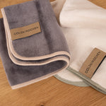 Premium Mikrofasertuch XL 4er-Set Grau / Bunt