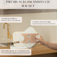 Premium Schwammtuch 4er Set Creme