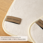 Premium Schwammtuch 4er Set Creme