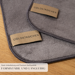 Premium Schwammtuch 4er Set Grau