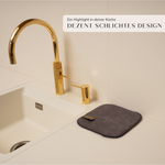 Premium Schwammtuch 4er Set Grau