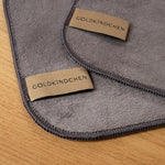 Premium Schwammtuch 2er Set Grau