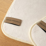 Premium Schwammtuch 2er Set Creme