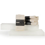Premium Mikrofasertuch 4er-Set Creme / Creme