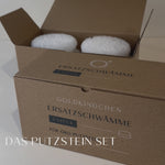 Das Video zeigt das Putzstein-Set in der Anwendung. 