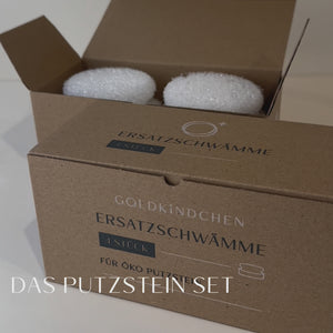 Das Video zeigt das Putzstein-Set in der Anwendung. 